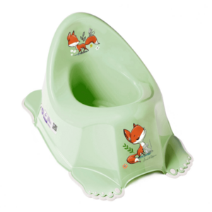 Tega Baby Dětský nočník s melodií – ergonomický, protiskluzový, hudební, zelený obraz