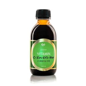 Zdravý svet Lipozomální vitamín C + zinek + D3 + selén obraz