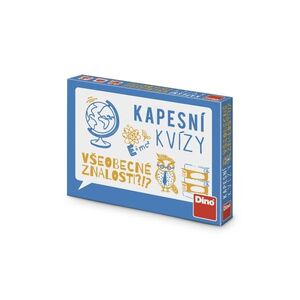 Dino Toys Kapesní kvízy Všeobecné znalosti Cestovní hra obraz