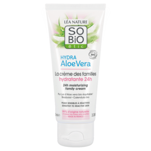 SO’BiO étic Hydratační hypoalergenní krém s Aloe vera BIO 100 ml obraz