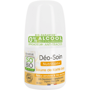 SO’BiO étic Deodorant Nutrition+ s karité BIO roll-on 50 ml obraz