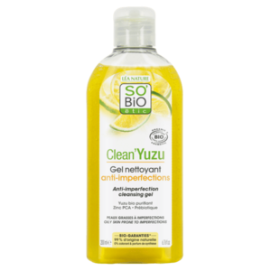 SO’BiO étic Clean Yuzu čisticí gel proti nedokonalostem pleti BIO 200 ml obraz