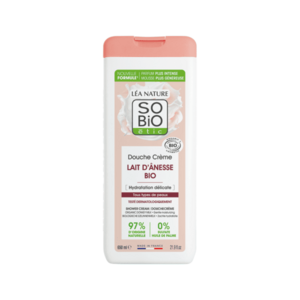 SO’BiO étic Sprchový krém jemně hydratační s oslím mlékem BIO 650 ml obraz