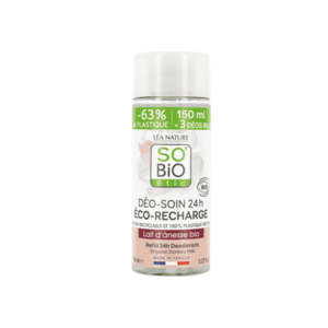 SO’BiO étic Náplň do deodorantu s oslím mlékem BIO roll-on 150 ml obraz