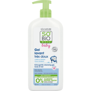 SO’BiO étic BABY Mycí gel na tělo i vlasy BIO 500 ml obraz
