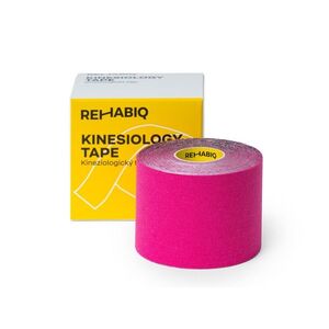 Rehabiq Kinesiology Tape 5 cm x 5 m tejpovací páska 1 ks růžová obraz