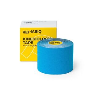 Rehabiq Kinesiology Tape 5 cm x 5 m tejpovací páska 1 ks modrá obraz