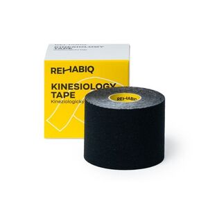 Rehabiq Kinesiology Tape 5 cm x 5 m tejpovací páska 1 ks černá obraz