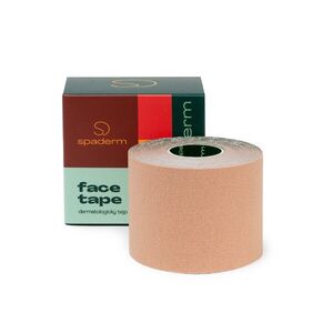 Spaderm Face Tape 5 cm x 5 m tejpovací páska na obličej 1 ks béžová obraz