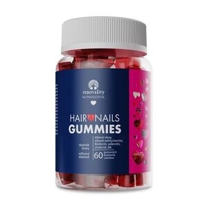 Renovality Hair Nails Gummies 60 ks obraz