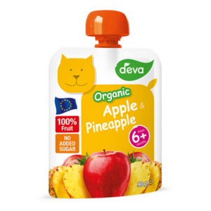 Deva BIO Ovocná kapsička jablko a ananas 6m+ 90 g obraz