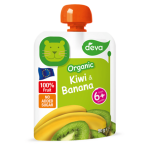 Deva BIO Ovocná kapsička kiwi a banán 6m+ 90 g obraz