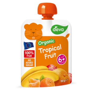 Deva BIO Ovocná kapsička tropické ovoce 6m+ 90 g obraz