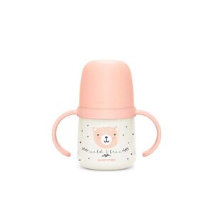 Suavinex První láhev s oušky WILD&FREE 150 ml 1 ks růžová obraz