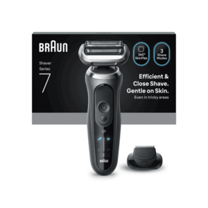 Braun Series 7 72-G1200S elektrický holicí strojek + 1 nástavec šedý obraz