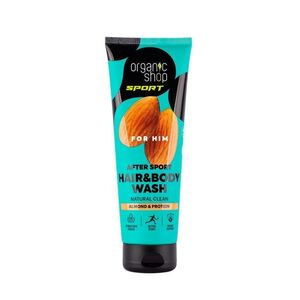 Organic Shop Sport Pánský sprchový gel Mandle a protein 200 ml obraz