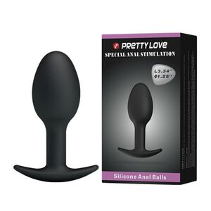 Pretty Love Pretty Love Heavy Balls Silicone Butt Plug obraz