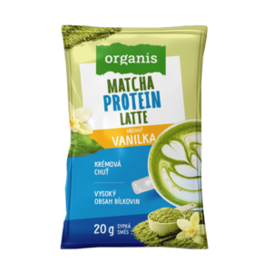 Organis Protein Matcha Latte vanilka 20 g obraz