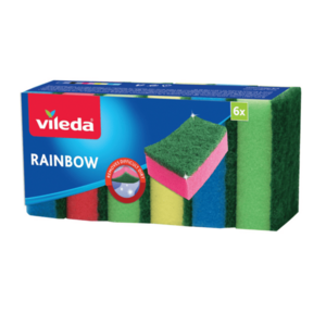 Vileda Rainbow houbička 6 ks obraz