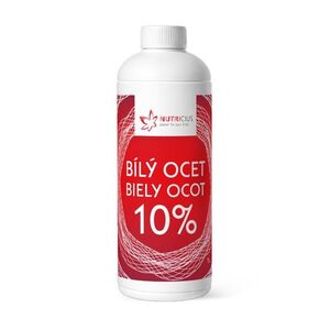 Nutricius Bílý ocet 10% 1 l obraz