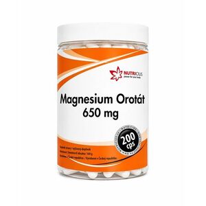 Nutricius Magnesium Orotát 650 mg 200 kapslí obraz
