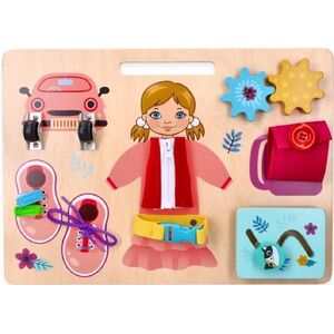 Adam Toys Montesori vzdělávací závěsná, naučná tabule - Anička obraz
