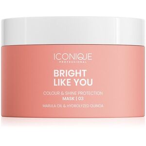 ICONIQUE Professional Bright Like You ochranná maska na barvené vlasy 200 ml obraz