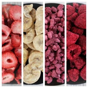 Lyopotraviny MiXniSi jahody, maliny, banán, granátové jablko (sušeno mrazem), 50 g obraz