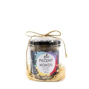Lyopotraviny BIO Pečený kokos s mandlemi - natural, 100 g, dárkové balení obraz