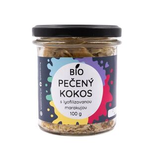 Lyopotraviny BIO Pečený kokos s mandlemi a lyofilizovanou marakujou, 100 g obraz