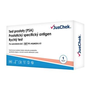 JusChek test prostaty (PSA) specifický antigen rychlý test 1 ks obraz