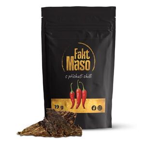 Lyopotraviny Hovězí chipsy Fakt Maso! - sušené maso, 19 g, CHILLI obraz
