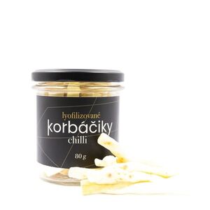 Lyopotraviny Lyofilizované korbáčiky - chilli, 80 g, Dárkové balení obraz