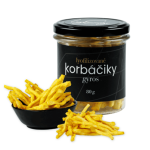 Lyopotraviny Lyofilizované korbáčiky- gyros, 80 g, ve skle obraz