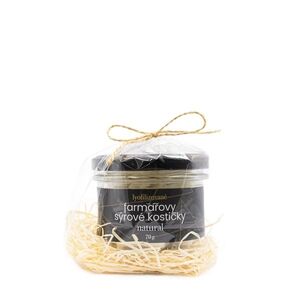 Lyopotraviny Farmářovy sýrové kostičky - natural, 70 g, Dárkové balení obraz