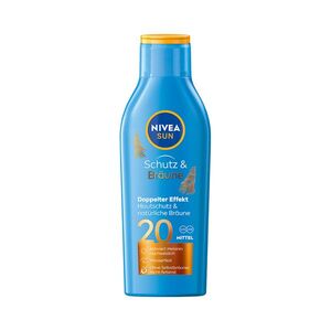 Nivea SUN Protect & Bronze OF20 mléko na opalování podporující zhnědnutí 200 ml obraz