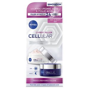Nivea Cellular Expert Filler denní a noční krém 2x50 ml obraz