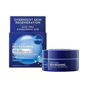 Nivea Hydratační noční krém pro normální pleť 50 ml obraz
