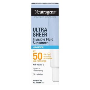 Neutrogena Ultra Sheer Neviditelný hydratační fluid SPF 50 50 ml obraz
