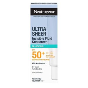 Neutrogena Ultra Sheer Neviditelný fluid Oil Control SPF 50+ 50 ml obraz