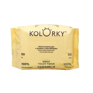 KOLORKY Hamamelis vlhčený toaletní papír s vilínem lékařským 50 ks obraz