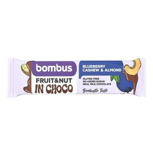 Bombus Fruit&Nut bar Blueberry&Cashew&Almond 40 g obraz