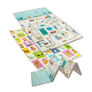 Zopa Multifunkční pěnová skládací podložka oboustranná 180x120, City 4 obraz