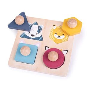 Bigjigs Toys Puzzle ve tvaru zvířátek obraz