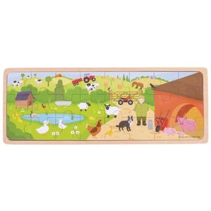 Bigjigs Toys Puzzle Na farmě obraz