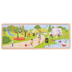 Bigjigs Toys Puzzle V parku obraz