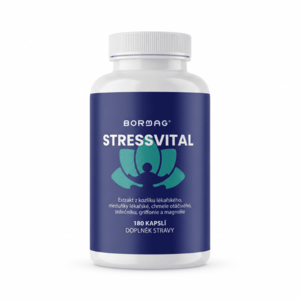 BORMAG StressVital komplex s magnolií, meduňkou a kozlíkem 180 kapslí obraz