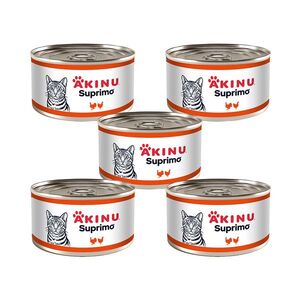 Akinu SUPRIMO Mleté s krůtím konzerva pro kočky 200 g MTP 5 ks obraz