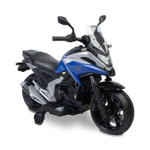 Toyz Elektrická motorka Honda NC750X pro děti – LED, USB, 3-8 let, modrá, černá obraz