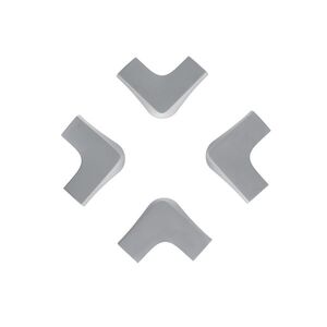 Zopa Gumová ochrana rohů 4ks XL Gumová ochrana rohů 4ks XL, Grey 2 obraz